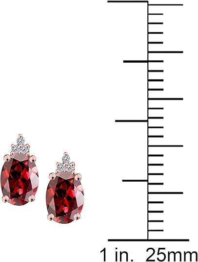 Aonejewelry14K 2.50 Carats Diamond Gemstone Earrings for Women For Women's In Rose Gold Prong-Setting Gemstone Wedding Jewelry Collection