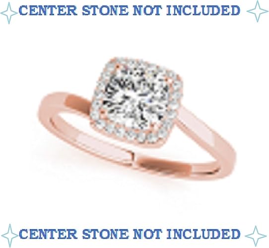AoneJewelry Engagement Rings for Women 3.15 Carat Diamond Semi-Mount Engagement Ring In 18K Solid Rose, White & Yellow Gold (No Center Stone) Wedding Jewelry Collection -Valentines Day Gift for Her