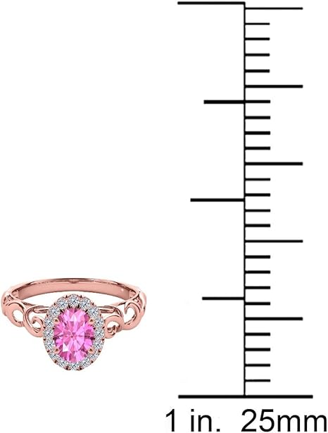 1.35 Carat Diamond Gemstone Oval Shape Ring In 10K Solid Rose, White & Yellow Gold, Best Valentinesday Gift