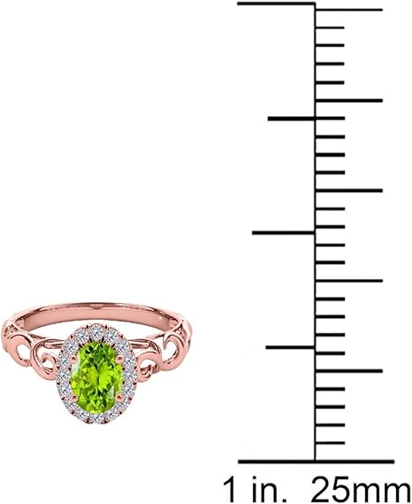 1.35 Carat Oval Shape Diamond Gemstone Ring In 10K Solid Gold (Rose, White & Yellow), Best Valentinesday Gift