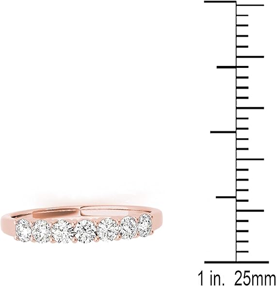 Aonejewelry 1/2 Carat Diamond Engagement Wedding Bands In 14K Solid Rose, White & Yellow Gold, Best Valentinesday Gift