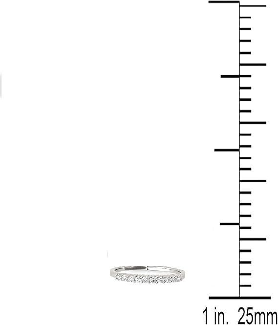 Aonejewelry Diamond Wedding Band In 10K 1/4 Carat Solid Rose,White & Yellow Gold, Best Valentinesday Gift